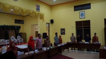 Musyawarah Desa (Musdes) Desa Baturetno Tahun 2018